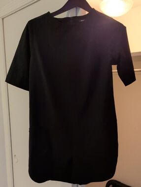 Classic Black Short-Sleeve Romper
